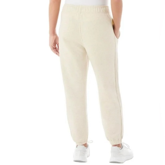Women's Cream Joggers - Picture 3 of 5